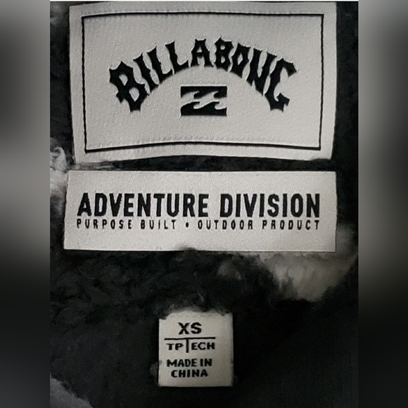 NWT BILLABONG ADVENTURE DIVISION SWITCHBACK SHERPA MOCK FLEECE PULLOVER - Picture 5 of 5